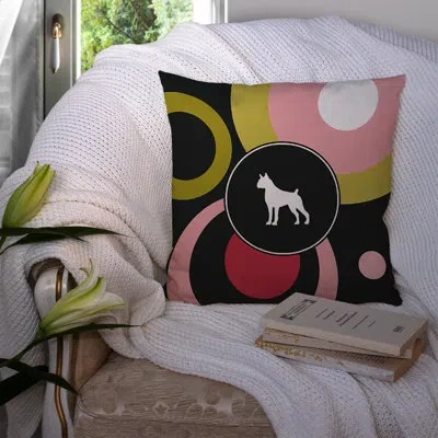 Caroline's Treasures Boxer Indoor/outdoor Throw Pillow