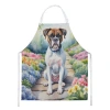 Caroline's Treasures Boxer Spring Path Apron In Multicolor