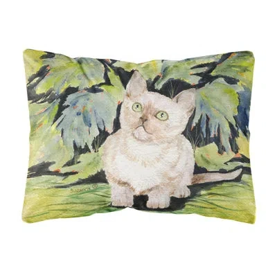 Caroline's Treasures Burmese Indoor/outdoor Throw Pillow