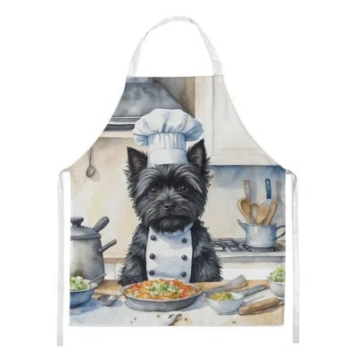 Caroline's Treasures Cairn Terrier The Chef Apron In Multicolor