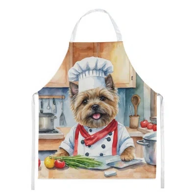 Caroline's Treasures Cairn Terrier The Chef Apron In Multicolor