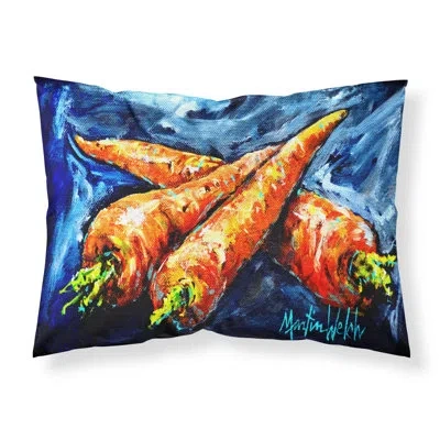 Caroline's Treasures Carrots Only 3 Needed Pillowcase In Orange