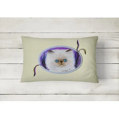 Caroline's Treasures Cat Indoor/outdoor Throw Pillow