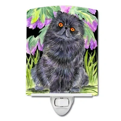 Caroline's Treasures Cat Persian Ceramic Night Light In Multicolor;multicolor
