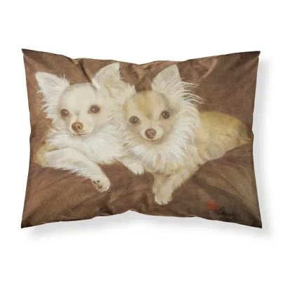 Caroline's Treasures Chihuahua For The Pair Pillowcase In White