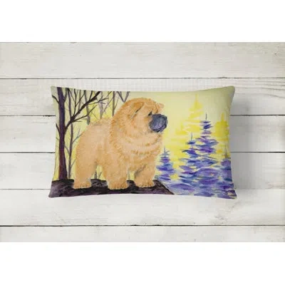 Caroline's Treasures Chow Chow Graphic Print Indoor/outdoor Throw Pillow