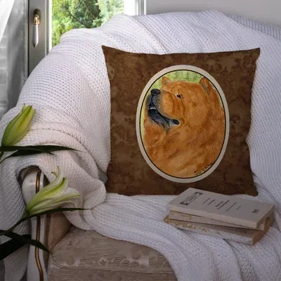 Caroline's Treasures Chow Chow Indoor/outdoor Graphic Print Throw Pillow
