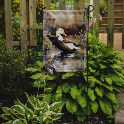 Caroline's Treasures Common Eider Duck Garden Flag_dac3203