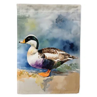 Caroline's Treasures Common Eider Duck House Flag_dac3204