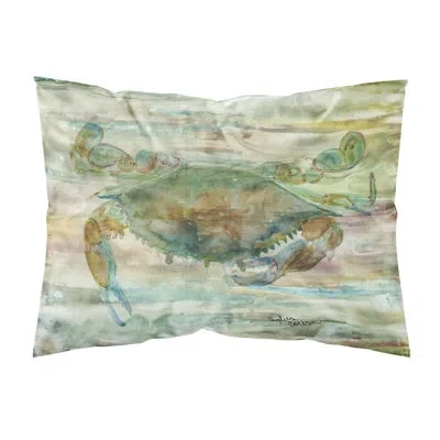 Caroline's Treasures Crab A Leg Up Sunset Pillowcase In Multicolor;multicolor