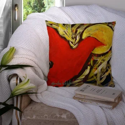 Caroline's Treasures Crow At Midnight Indoor/outdoor Throw Pillow