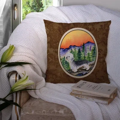 Caroline's Treasures Dandie Dinmont Terrier Indoor/outdoor Throw Pillow