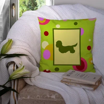 Caroline's Treasures Dandie Dinmont Terrier Indoor/outdoor Throw Pillow
