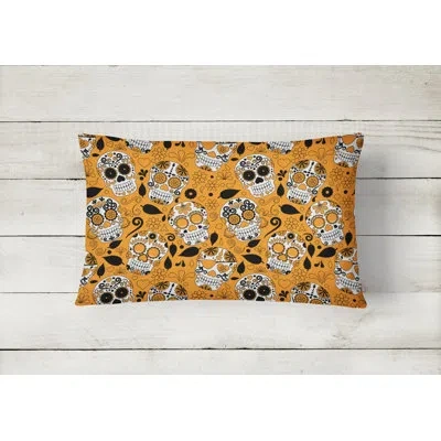 Caroline's Treasures Day Of The Dead Lumbar Pillow
