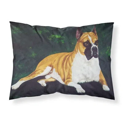 Caroline's Treasures Dempsey Boxer Pillowcase In Black
