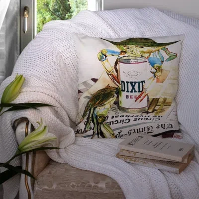 Caroline's Treasures Dixie Beer Indoor/outdoor Throw Pillow