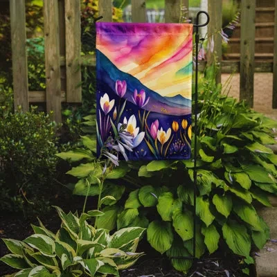 Caroline's Treasures Double Sided 15.5'' H X 11.25'' W Polyester Garden Flag