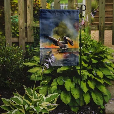 Caroline's Treasures Double Sided 15.5'' H X 11.25'' W Polyester Garden Flag