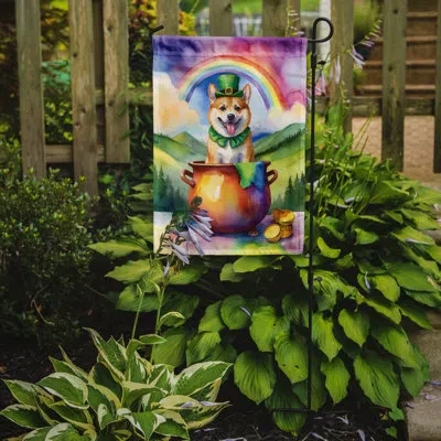 Caroline's Treasures Double Sided 15.5'' H X 11.25'' W Polyester St Patrick's Day Garden Flag