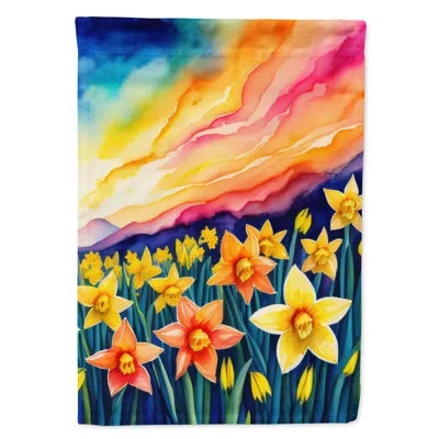 Caroline's Treasures Double Sided 40'' H X 28'' W Polyester House Flag