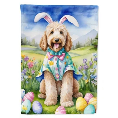 Caroline's Treasures Easter Egg Hunt Double Sided 40'' H X 28'' W Polyester Easter House Flag