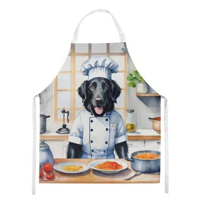 Caroline's Treasures Flat-coated Retriever The Chef Apron In Multicolor