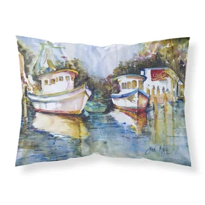 Caroline's Treasures Fly Creek Fish Market Pillowcase In Mulitcolor