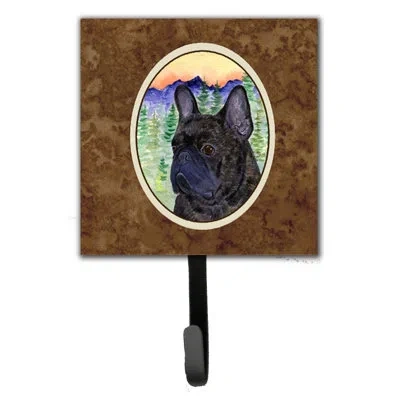 Caroline's Treasures French Bulldog Wall Hook In Brown