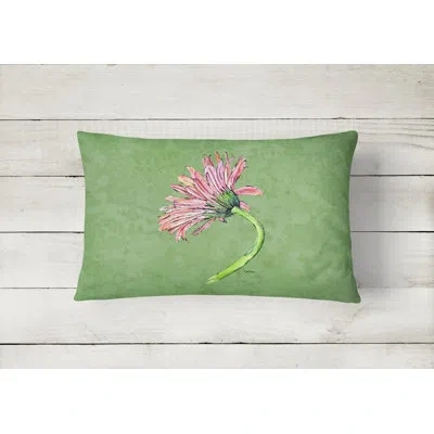 Caroline's Treasures Gerber Daisy Indoor/outdoor Throw Pillow