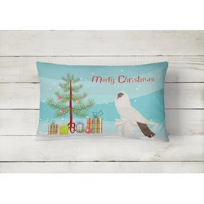 Caroline's Treasures German Helmet Pigeon Christmas Indoor/outdoor Throw Pillow