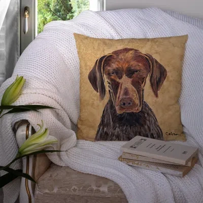 Caroline's Treasures German Short Haired Pointer Indoor/outdoor Throw Pillow