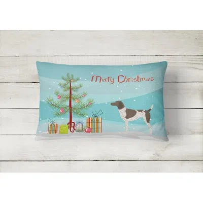 Caroline's Treasures German Shorthaired Pointer Christmas Indoor/outdoor Throw Pillow