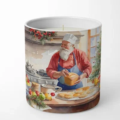 Caroline's Treasures Gingerbread Cookies Scented Tumbler Candle In Multi Color;multi Color