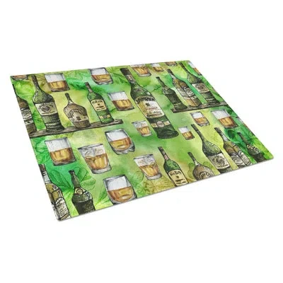 Caroline's Treasures Glass Irish Whiskey Cutting Board