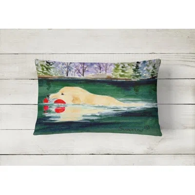 Caroline's Treasures Golden Retriever Indoor/outdoor Throw Pillow