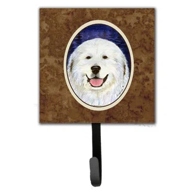 Caroline's Treasures Great Pyrenees Key Holder In Brown