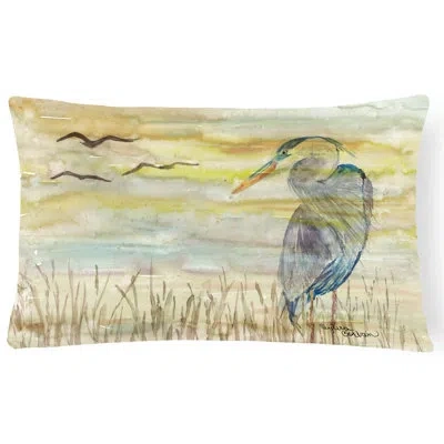 Caroline's Treasures Heron Sky Decorative Indoor/outdoor Lumbar Pillow