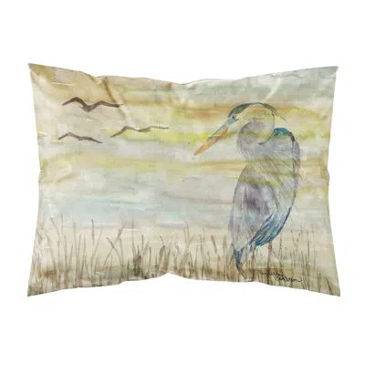 Caroline's Treasures Heron Sky Pillowcase In Brown