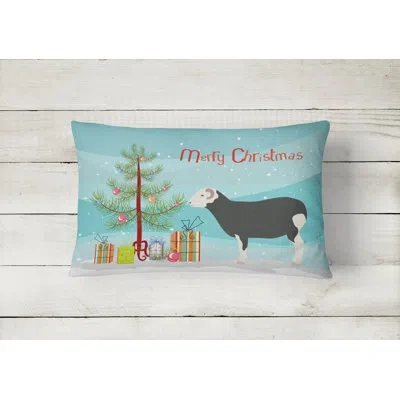 Caroline's Treasures Herwick Sheep Christmas Indoor/outdoor Throw Pillow