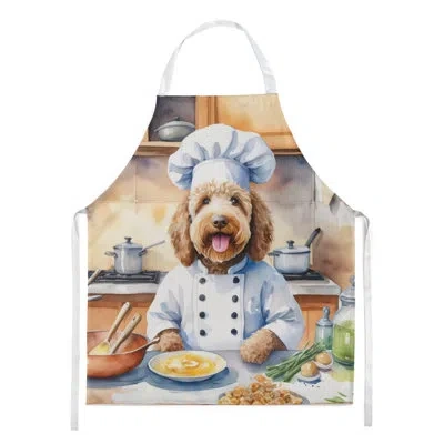 Caroline's Treasures Labradoodle The Chef Apron In Multicolor
