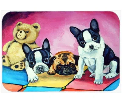 Caroline's Treasures Multiple Breeds Glass Cutting Board