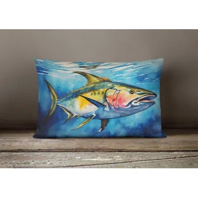 Caroline's Treasures Nautical Collection Polyester Indoor/outdoor Throw Pillow