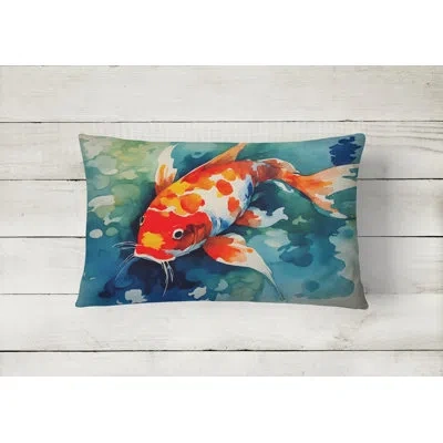 Caroline's Treasures Nautical Collection Polyester Indoor/outdoor Throw Pillow