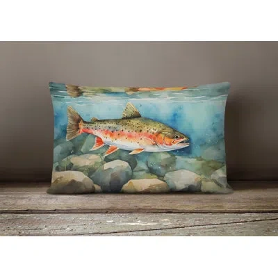 Caroline's Treasures Nautical Collection Polyester Indoor/outdoor Throw Pillow