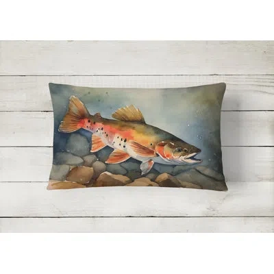 Caroline's Treasures Nautical Collection Polyester Indoor/outdoor Throw Pillow