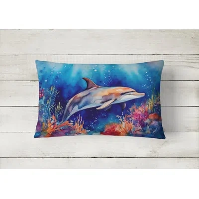 Caroline's Treasures Nautical Collection Polyester Indoor/outdoor Throw Pillow