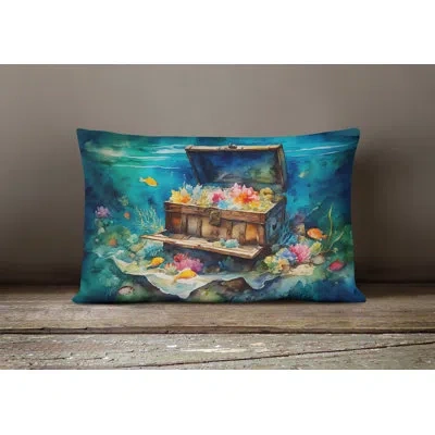 Caroline's Treasures Nautical Collection Polyester Indoor/outdoor Throw Pillow
