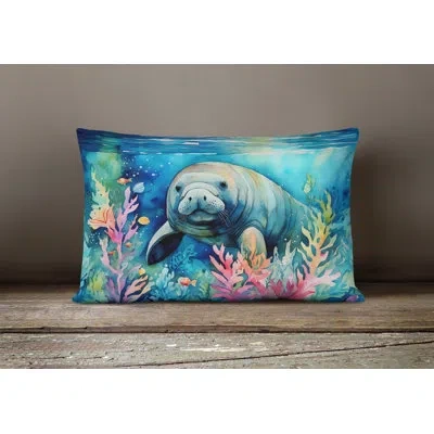 Caroline's Treasures Nautical Collection Polyester Indoor/outdoor Throw Pillow