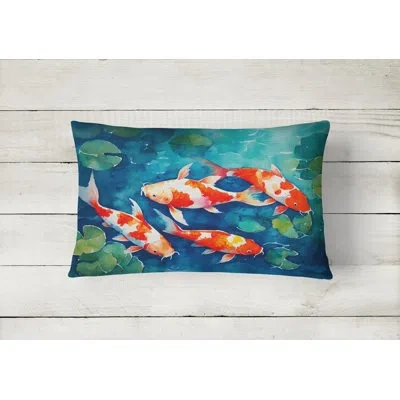 Caroline's Treasures Nautical Collection Polyester Indoor/outdoor Throw Pillow