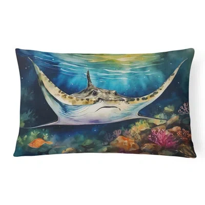 Caroline's Treasures Nautical Collection Polyester Indoor/outdoor Throw Pillow